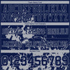 Custom Football Jersey – Graphic Splash Pattern Navy Gray Short Sleeve – personalization font options