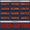 Custom Hockey Jersey – Triple Stripes Navy Red Old Gold Long Sleeve – personalization font options