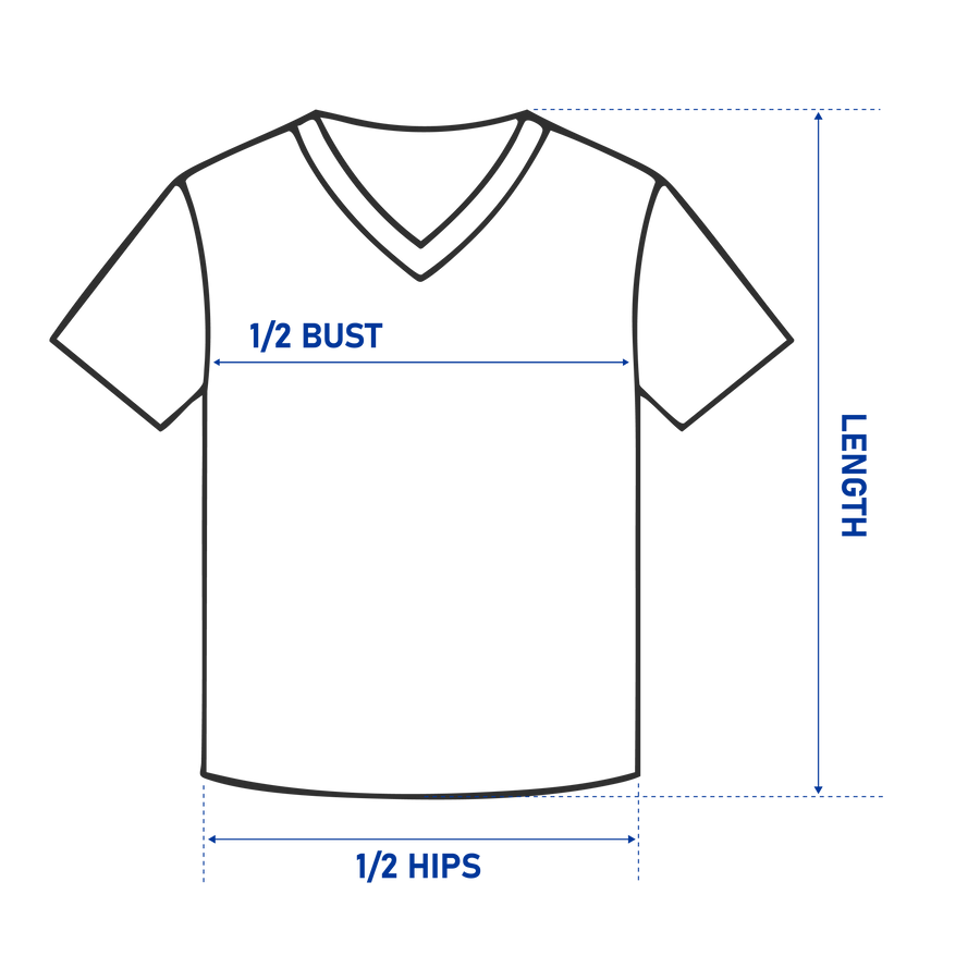 How to measure a football jersey