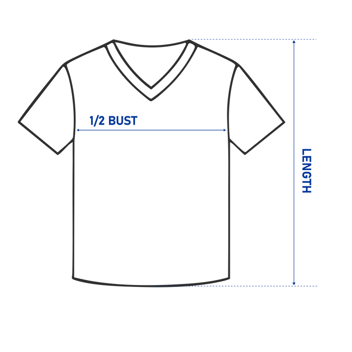 How to measure a preschool football jersey
