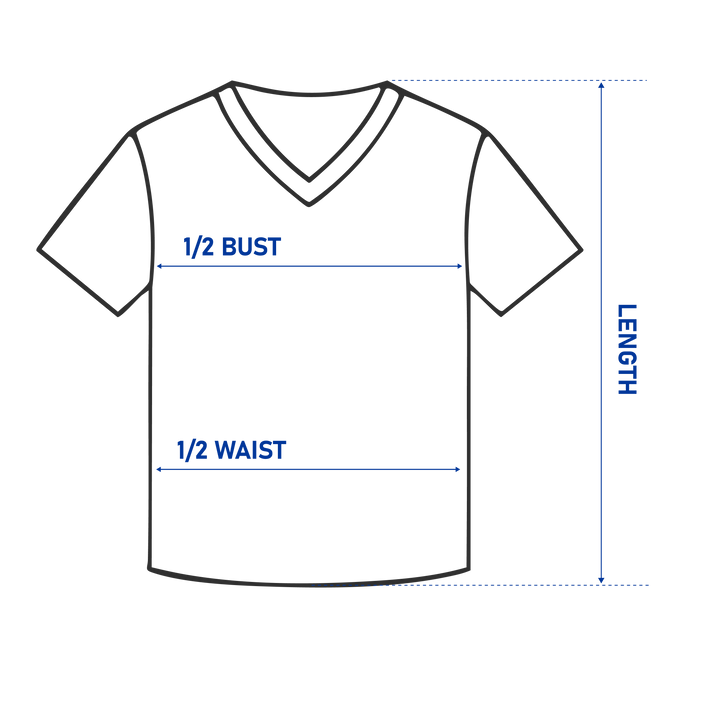 How to measure a women football jersey